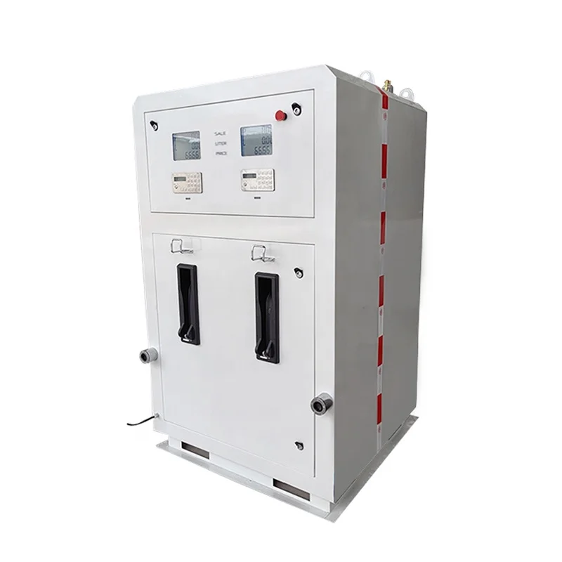 12V 1000L Portable Electric Mobile Mini Gas Petrol Pump Container Equipment Fuel Station Fuel Tank Skid Fuel Dispenser