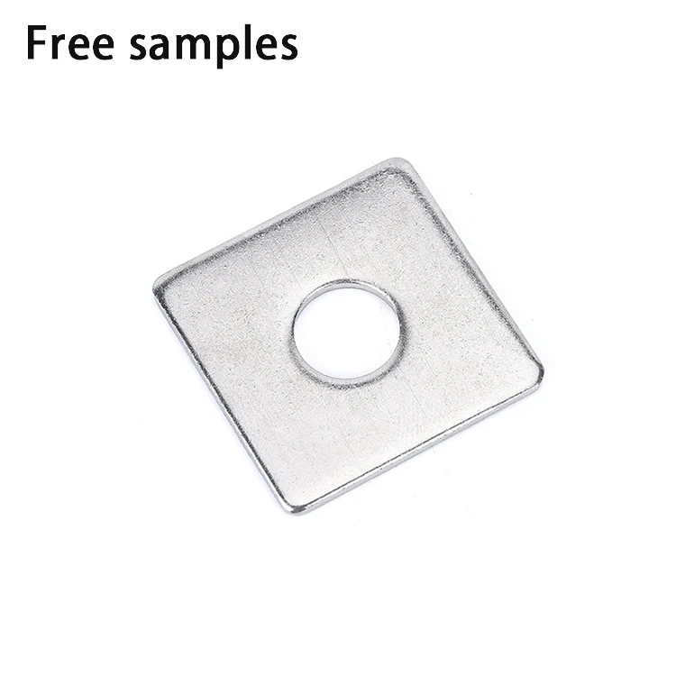 Din 435 Square Taper Screw Flat M2 Small Metal Carbon Steel Square Hole Washer