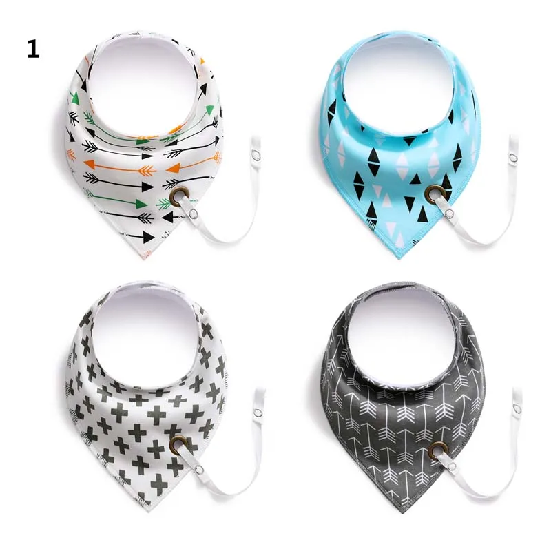 Colors Newborn Bibs Baby Bandana Bibs White Cotton Burp Cloth Pink Cute Boy Girl Bib For Infant Toddler Feeding