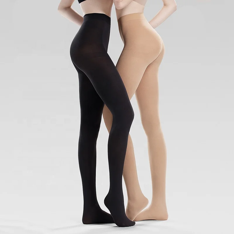 Winter Legging Wholesale High Waisted Winter Fleece Lined Seamless Thick Winter Tights Warm Thermal Leggings For Woman