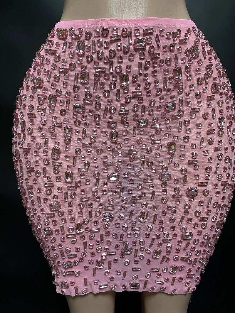 NOVANCE latest products 2023 two piece set women stunning bling bling rhinestones clothing glittering crystals cute club dresses