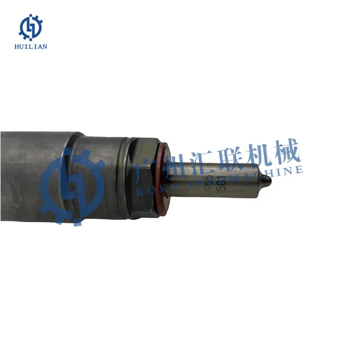 EC140 EC210 EC350 Excavator Parts D4D D6E D8K Engine Genuine Fuel Injector 0432193486 0445120067 0445124042