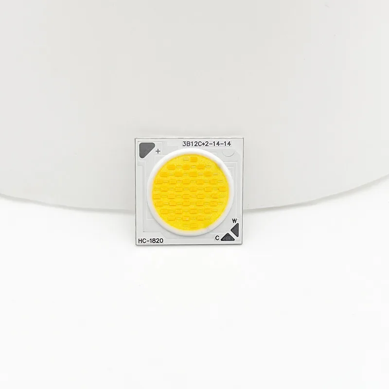 Прочный трехамперный двухцветный COB-чип 12S1P * 2 RA:90 13 5*13 5/8 36V 200-300MA 4-7W 2700-5700K для радиолокационного индукционного света 10G