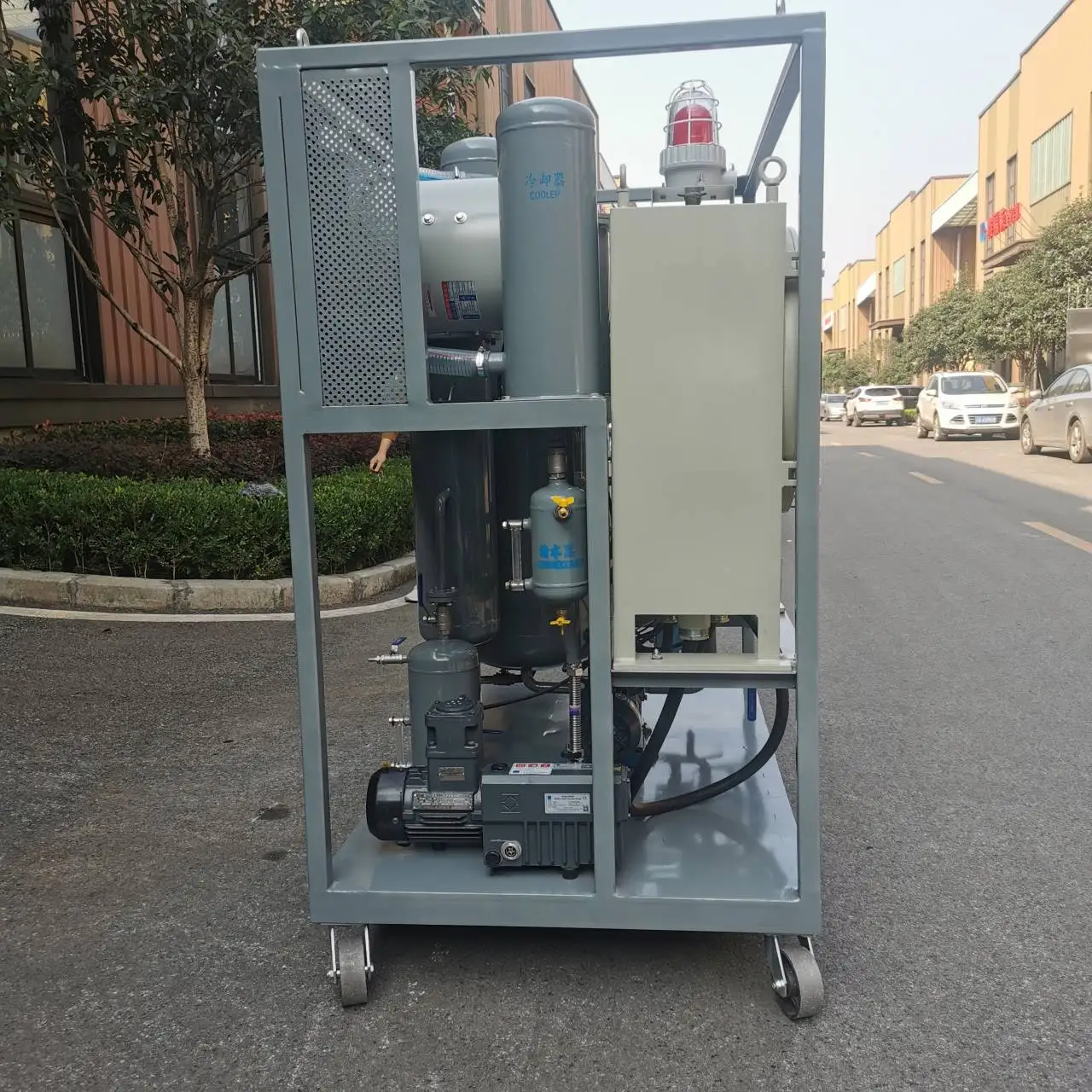 ZJD High vacuum hydraulic oil 68 purifier motor oil recycling machine