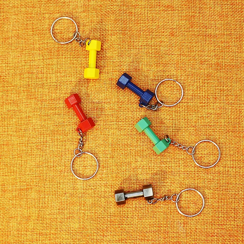 5-50lb Регулируемая оптовая продажа гантели с шагом 2 кг дизайнерские DIY CHAVEIRO металлические пользовательские набор бизнес брелок