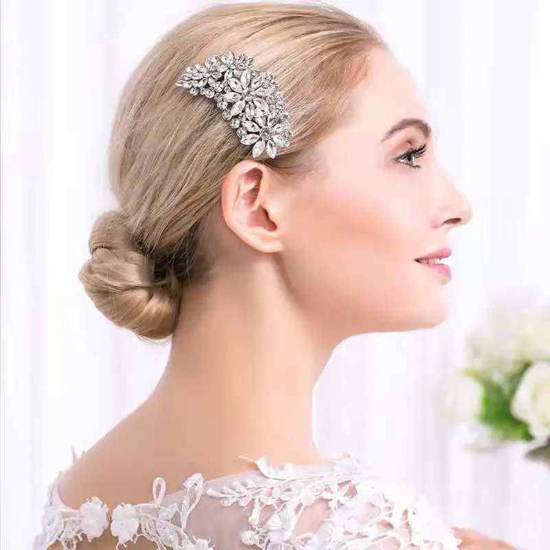 Wholesale hair decoration accessories wedding hair comb Fashion hair jewelry 1 buyer