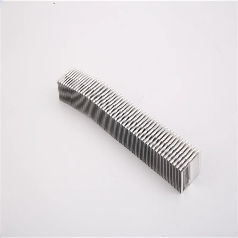 China Manufacturer OEM Customize Extrusion Aluminum Alloy Fins For Plate Fin Heat Exchanger Hydraulic Oil Radiator
