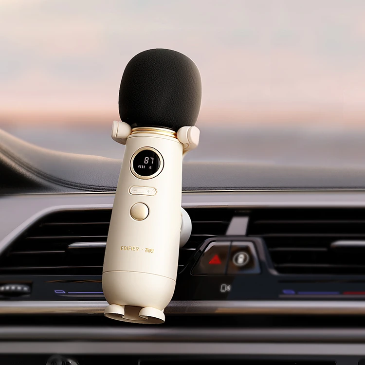 LIBERFEEL Maoxin Portable Car FM Karaoke microphone Selfie function Enjoy Singing in Car