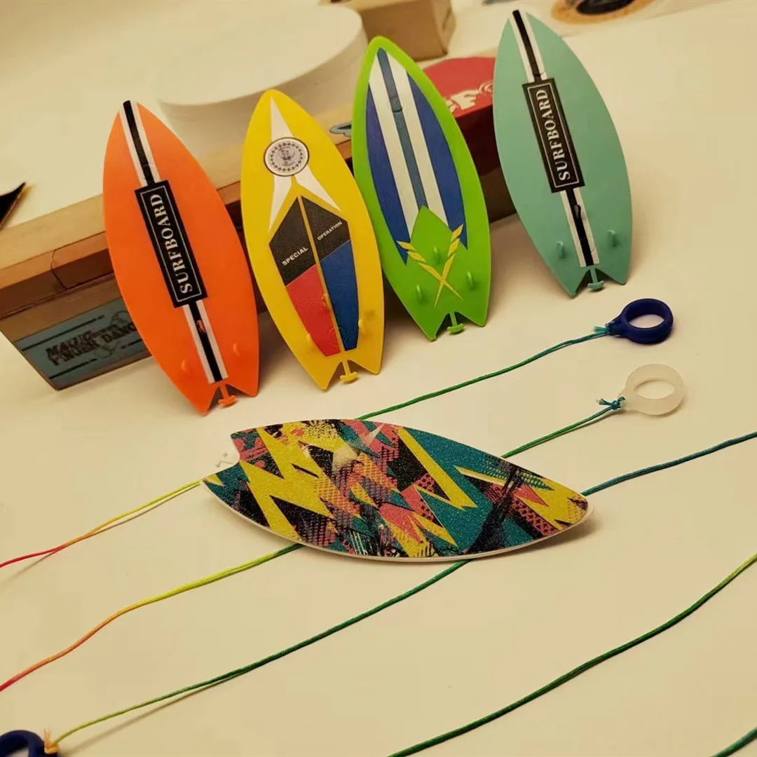 New design finger surfboard mini plastic toys fingerboard