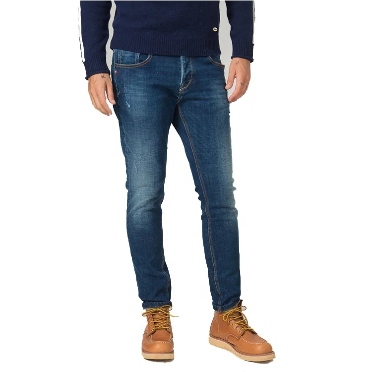 China manufacturers new style mens jean pants street fashion original jeans for men