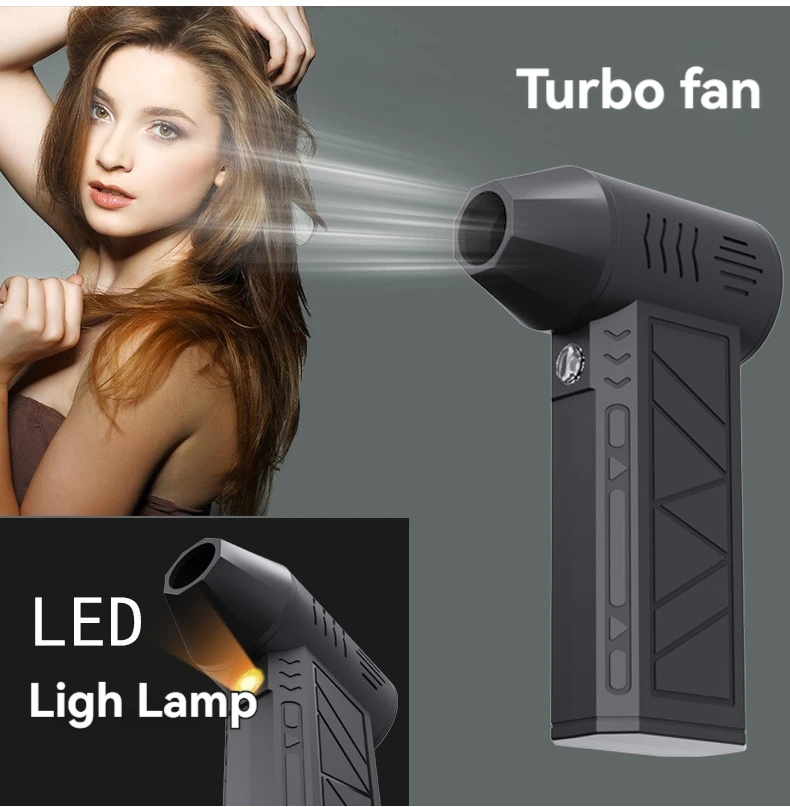 Vehicle car computer keyboard clean powerful rechargeable portable camping air blower cordless air duster turbo violent jet fan