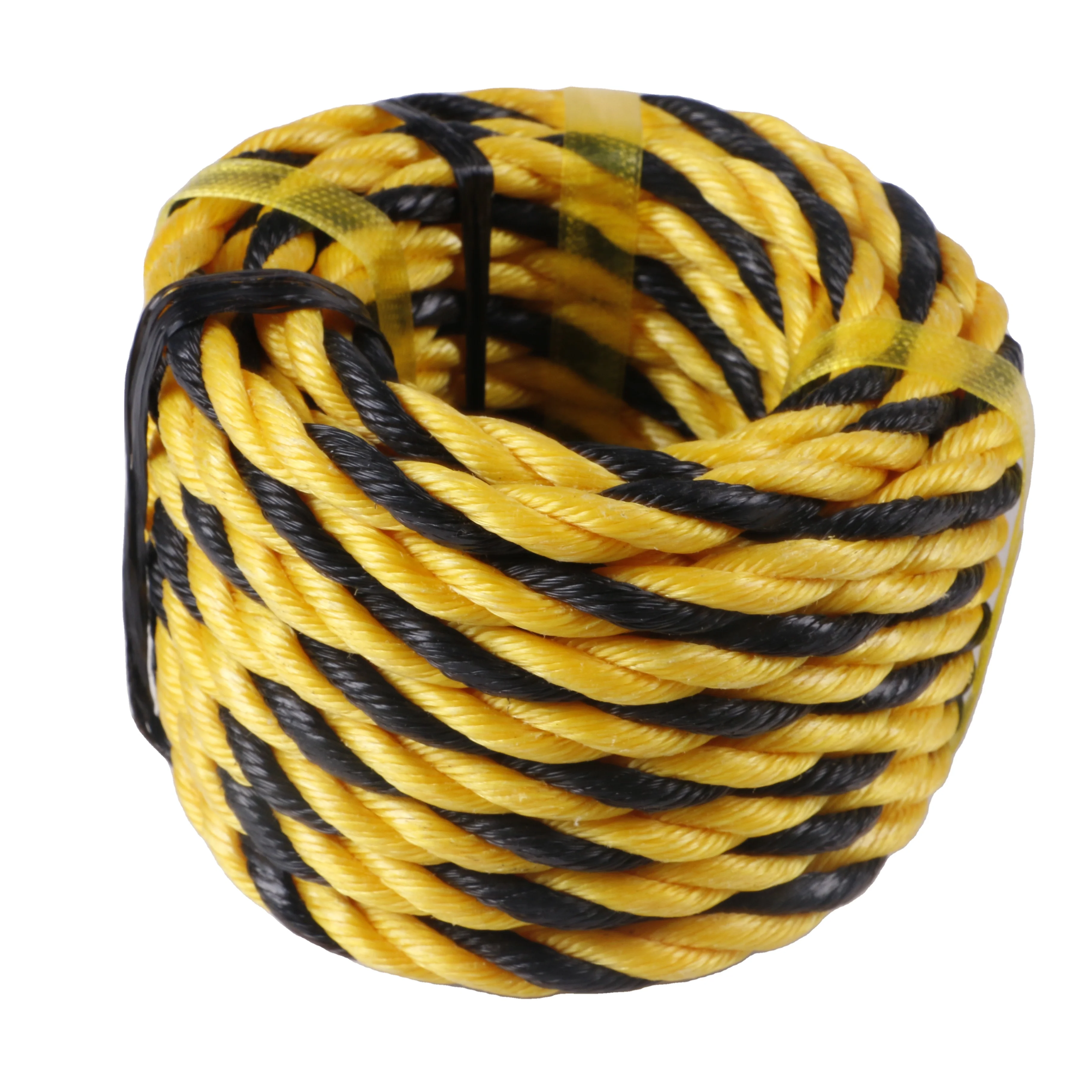 Twist rope PE material 3strands pe rope in high quality