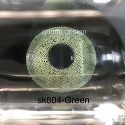 sk604 Green Luminous Wholesale Cheap contact lenses cosmetic Nature Look New Look contact lens cosmetic
