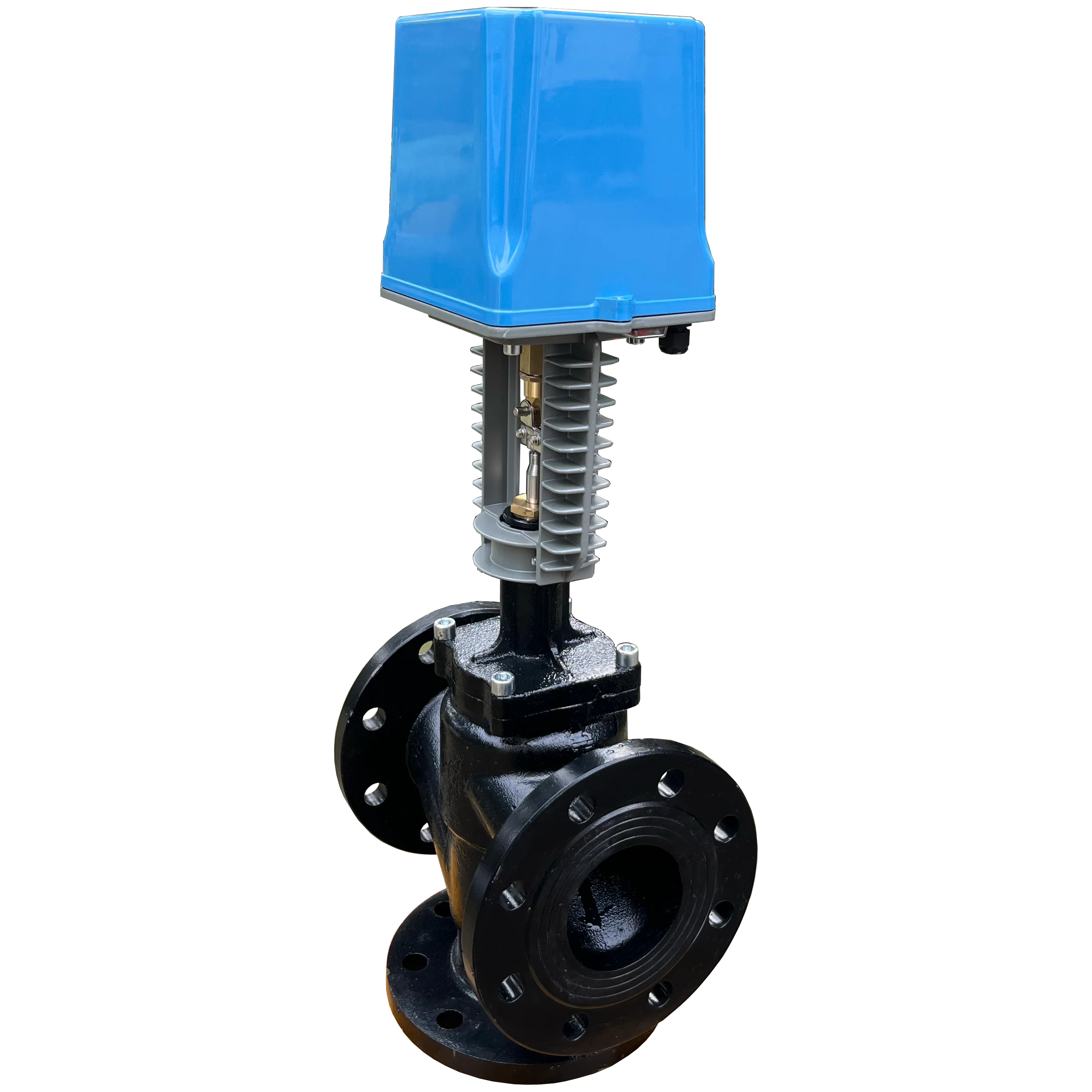 2 way 3 way DN 65-DN 250 control valve flange types