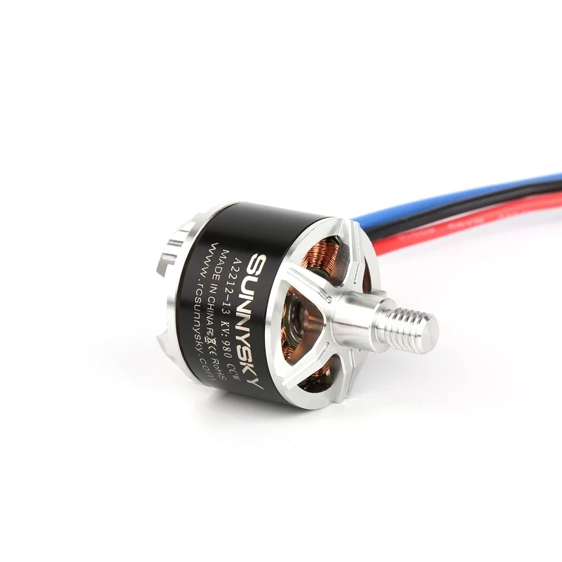 SUNNYSKY A2212 KV980 Outrunner Brushless Motor W/ self-lock screw - CW / CCW for RC Multicopter