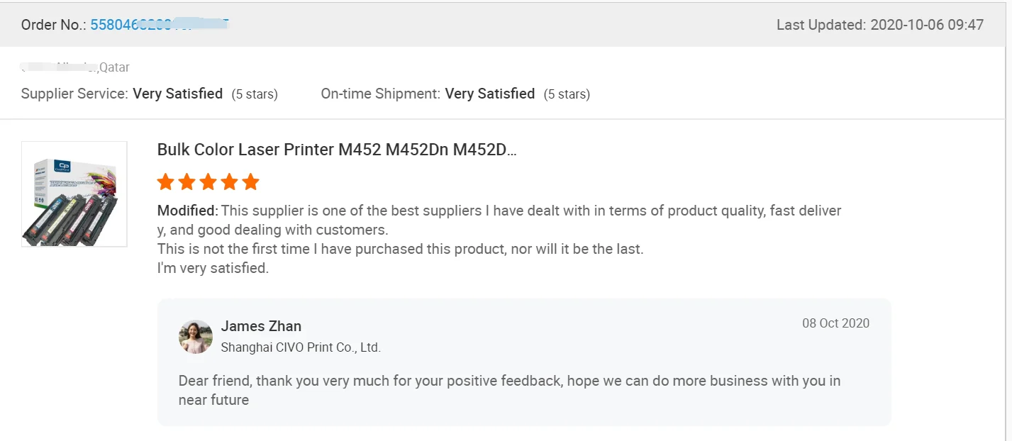 Civoprint Новый Разработанный Совместимость M454dn M454dw M479dw M479fdn M479fdw W2020A W2030A 415A 414A 416A цветной