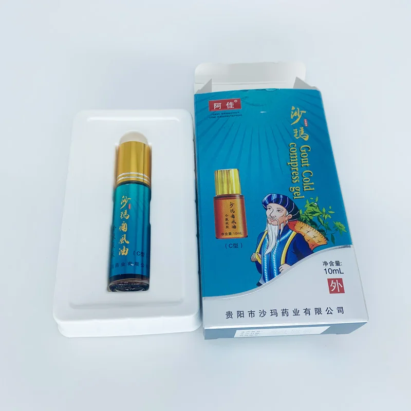 External apply arthrolithiasis acute gout relieves cold compress physiotherapy cream ointment