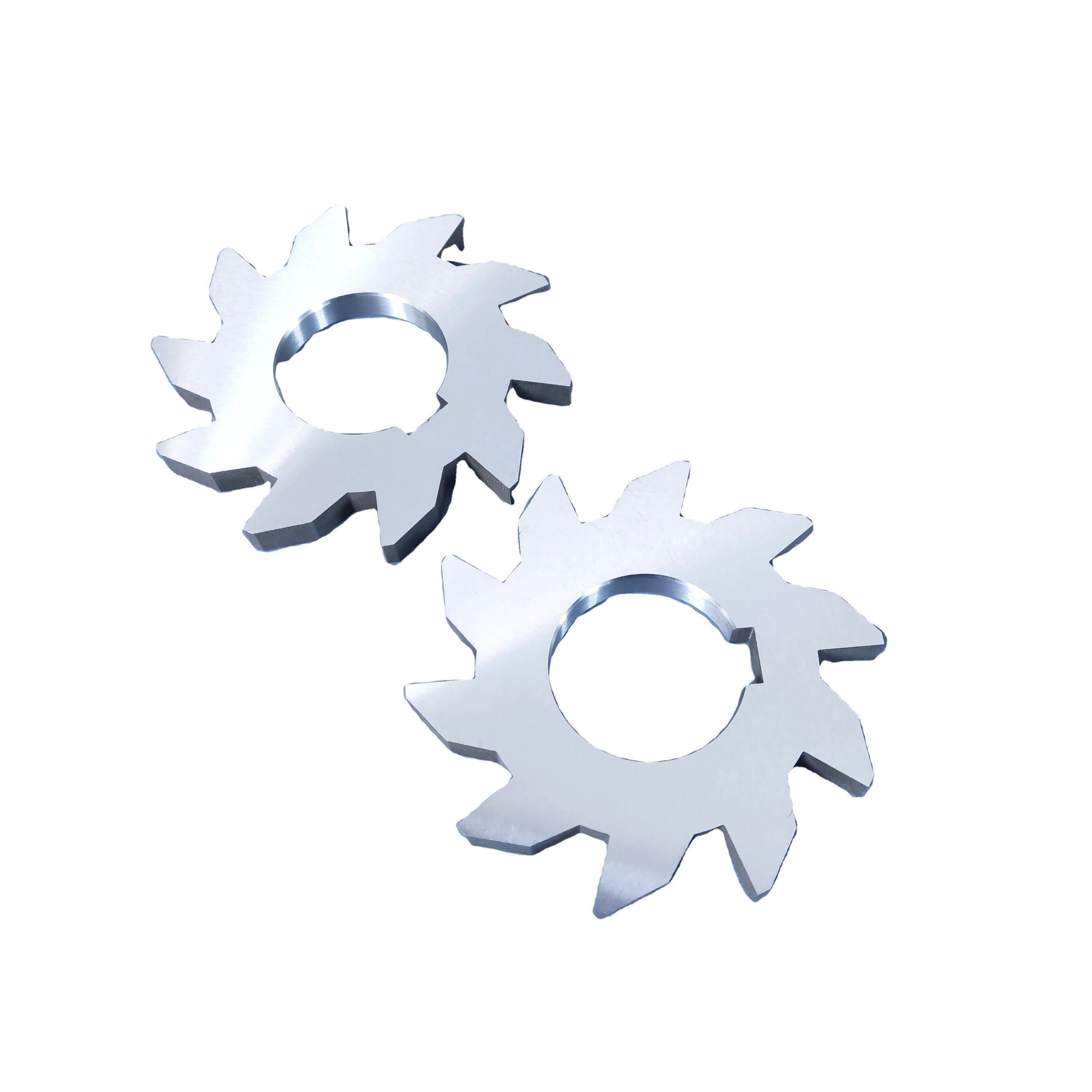 High Quality Plastic Crusher Double Shaft Circular Saw Knife Shredder Blades Cutting Plastic for Shredder Machine