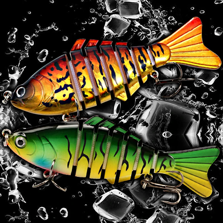 Multi Jointed Hard Bait Pencil Lure 7 Segmented Fishing Lures Lifelike Swimbait Big Simulate Lure Joint Bait