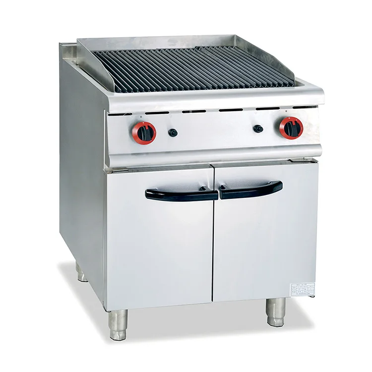 hot sale vertical gas grill hot gas lava rock grill with cabinet machine