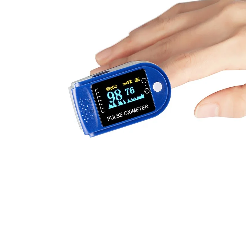 Factory OEM digital OLED display pulse oximeter for home