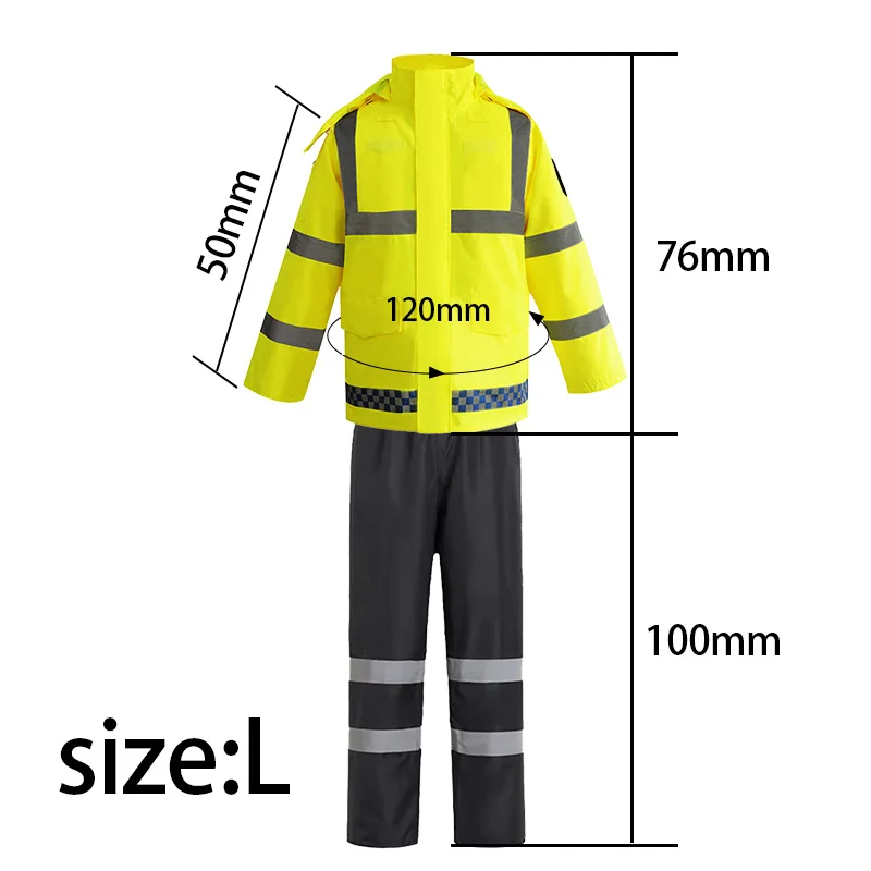 Customized Wholesale High Visibility Reflector Warm Reflective Jacket Reflective Safety Clothing