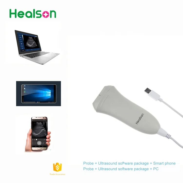 Healson U20L электрическая линейная цифровая портативная ультразвуковая машина с USB/портативная ультразвуковая машина для овец