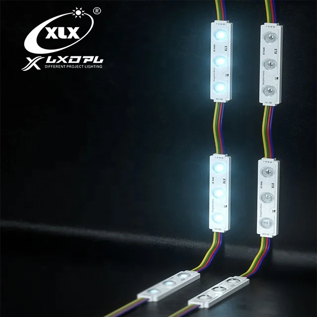 Светодиодный RGB модуль заливки высокой освещенности рекламный знак световой SMD5050 1 Вт 12 в светящийся светодиод