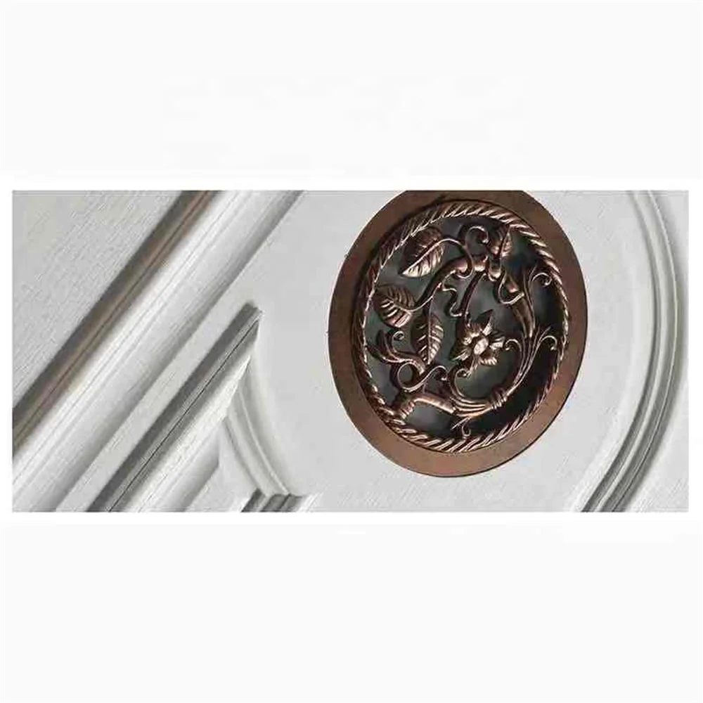 Luxury Design Cast Aluminium Door Double Door Bulletproof Main Entrance Steel Doors Security