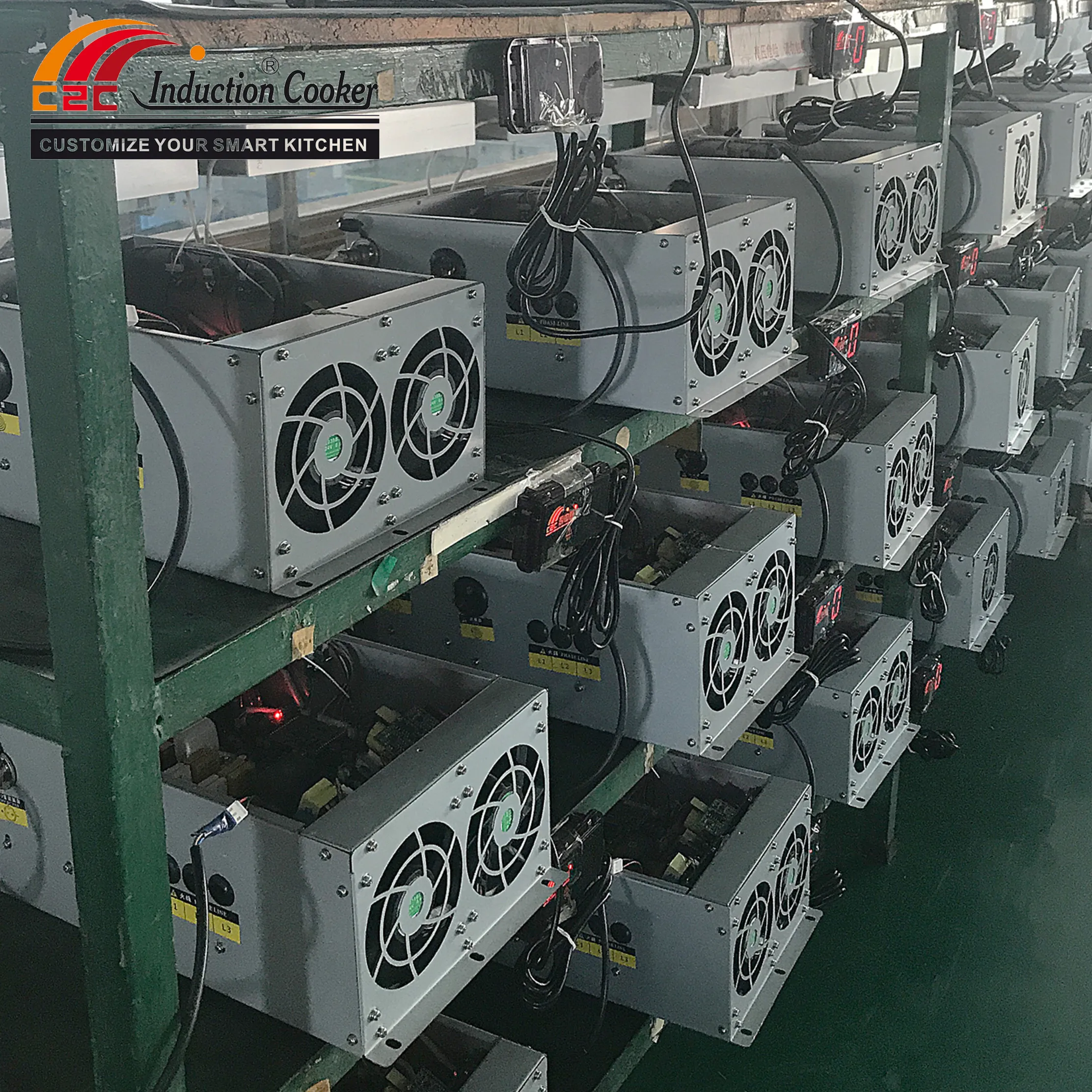 Factory Supply 2.5-30kw Induction Cooker Spare Parts Induction Cooker Motherboard