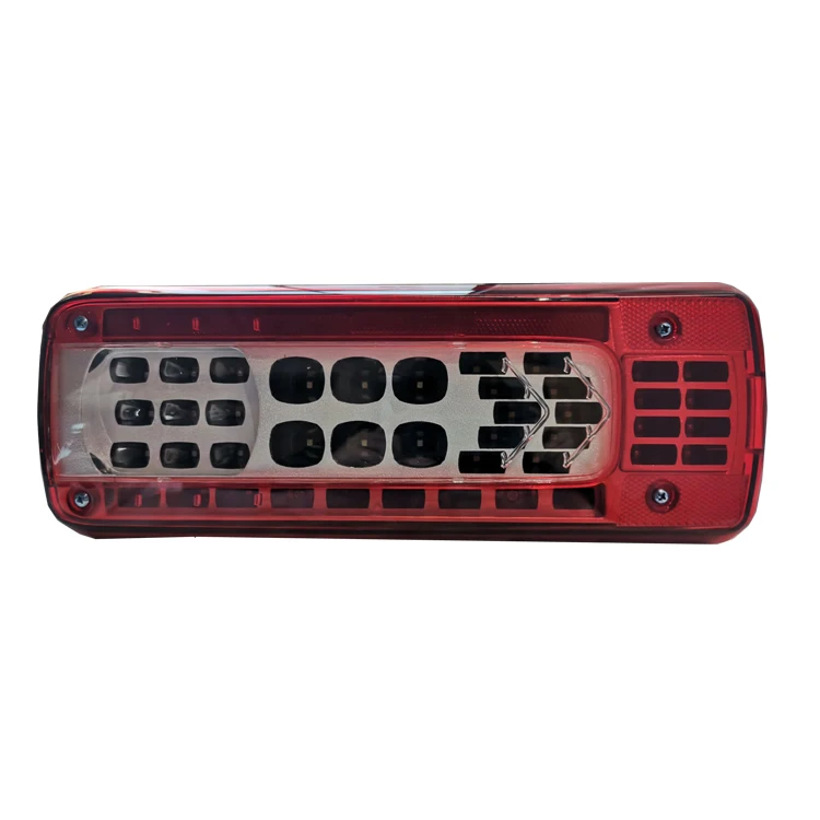 51pcs diodes stud mounting design three colour truck tariler LED stop indicator tail lamps light