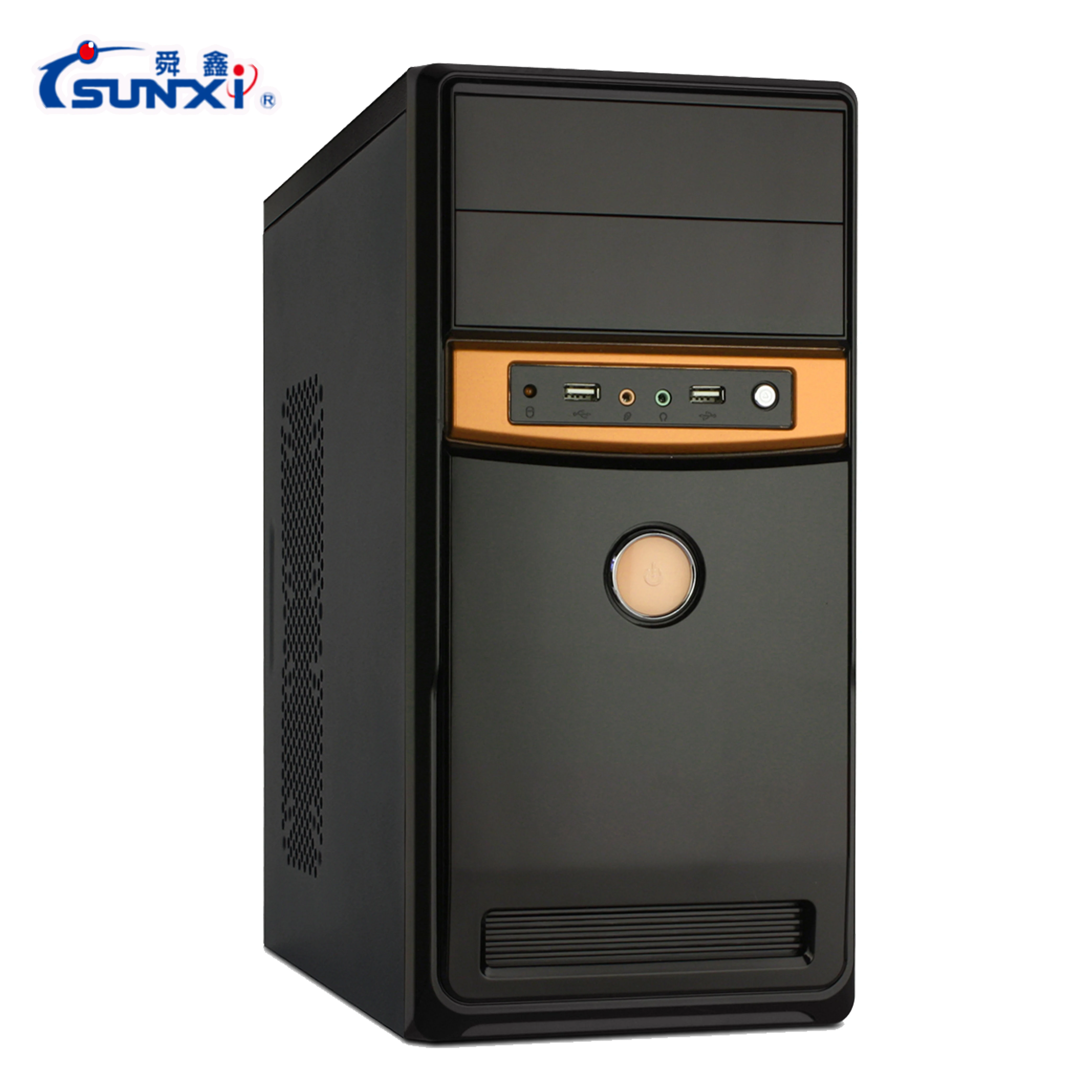 desktop gaming pc casing factory direct cheap vertical box office cpu cabinet gamer computer case