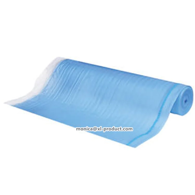 2mm 3mm acoustic blue foam with PE film underlay for bamboo flooring