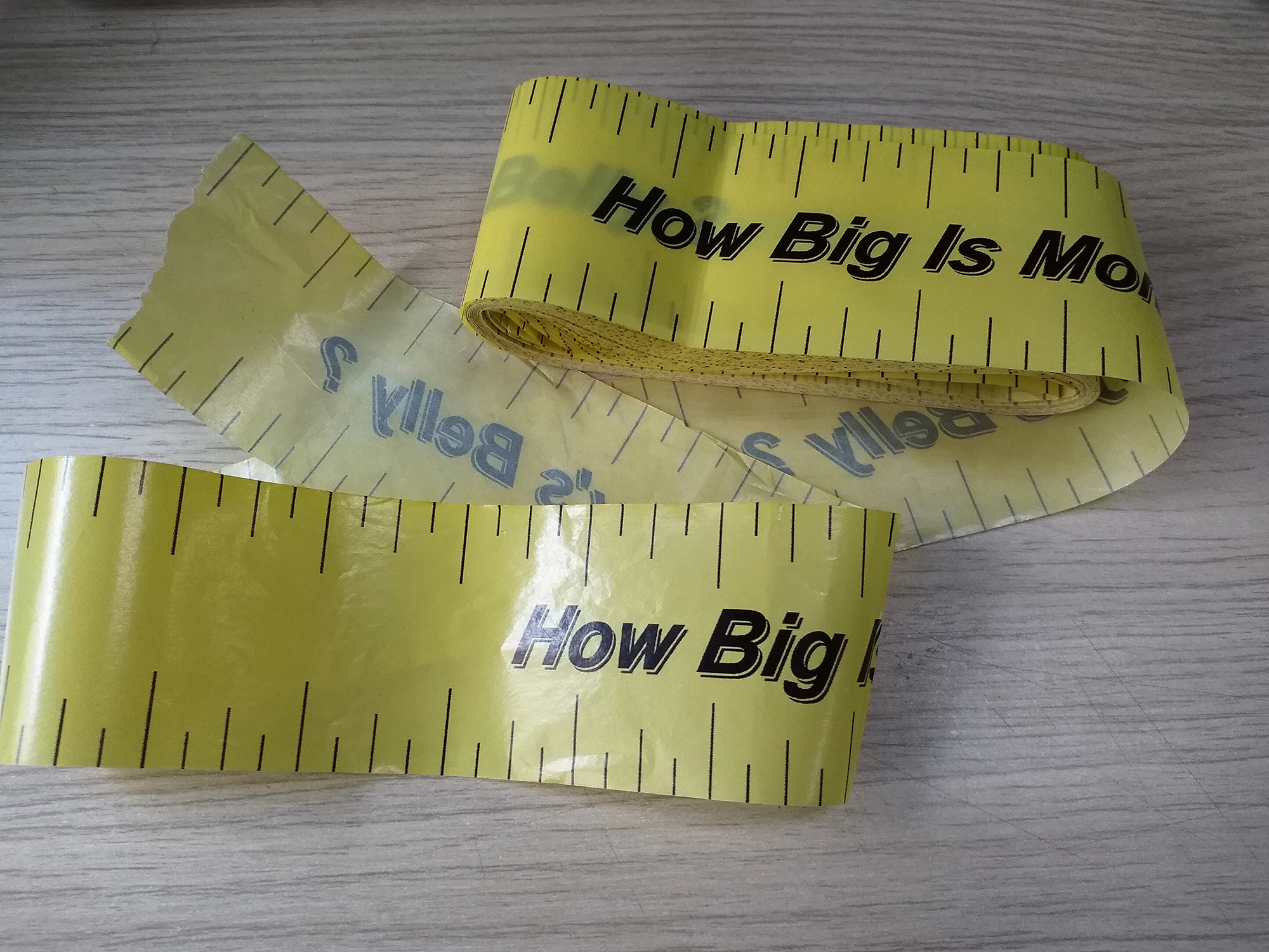 Baby Shower Game Party Supplies Tummy Belly Measure Tape