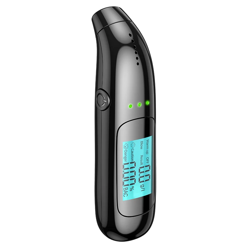 New digital alcohol tester detector breath analyzer portable with LCD display
