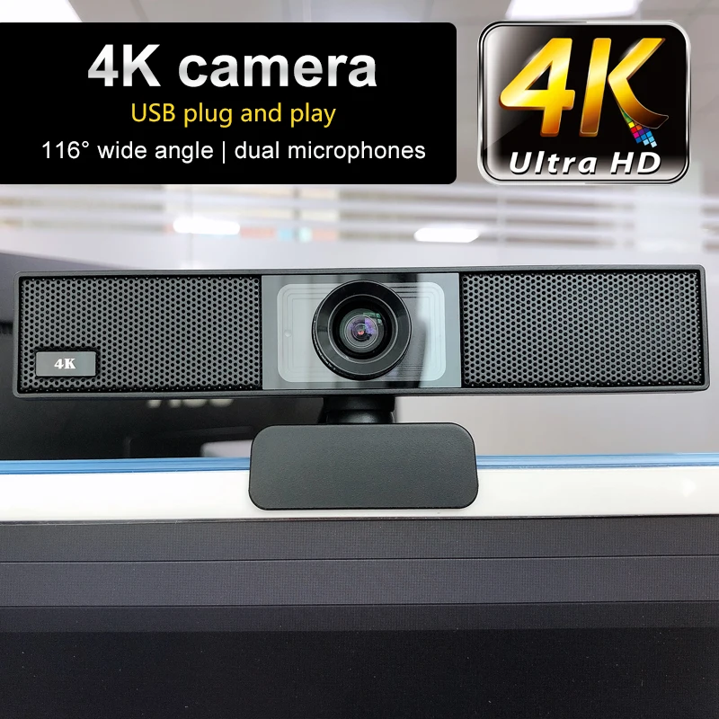 YSX-C39 2021 Kamera Fokus Tetap Sudut Lebar 4K HD Terlaris Dengan Mikrofon Internal All-in-one Network Conference 8.29 Million