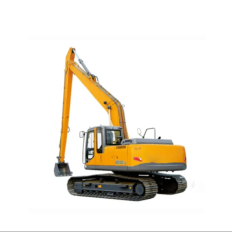 Top Brand XE215CLL 21Ton Long Reach Excavator for River Cleaning With Parts