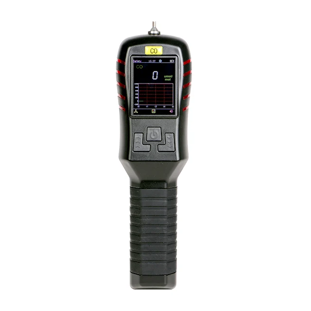 Factory Price Portable single gas detector with internal Pump  color screen gas leaking monitor