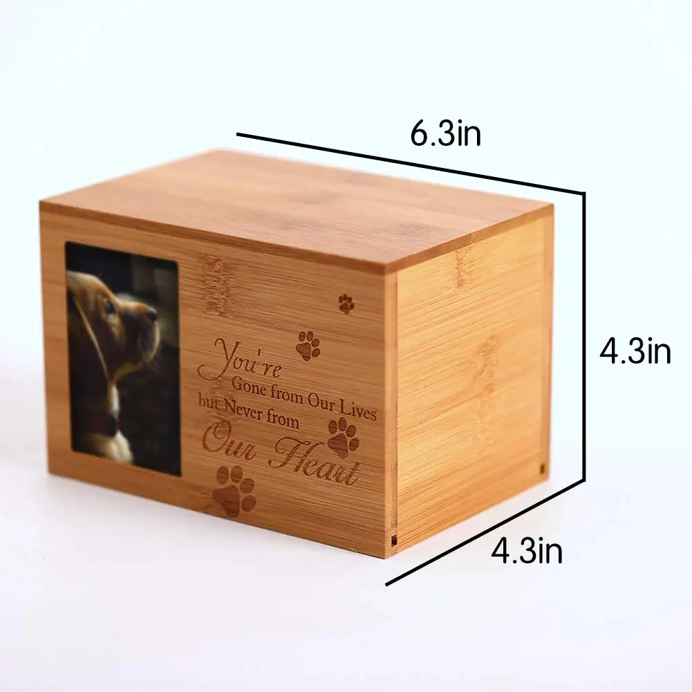Top Quality Dog Cremation Memorial Urns Pet Ash Box Urns For Ashes Of a Dog
