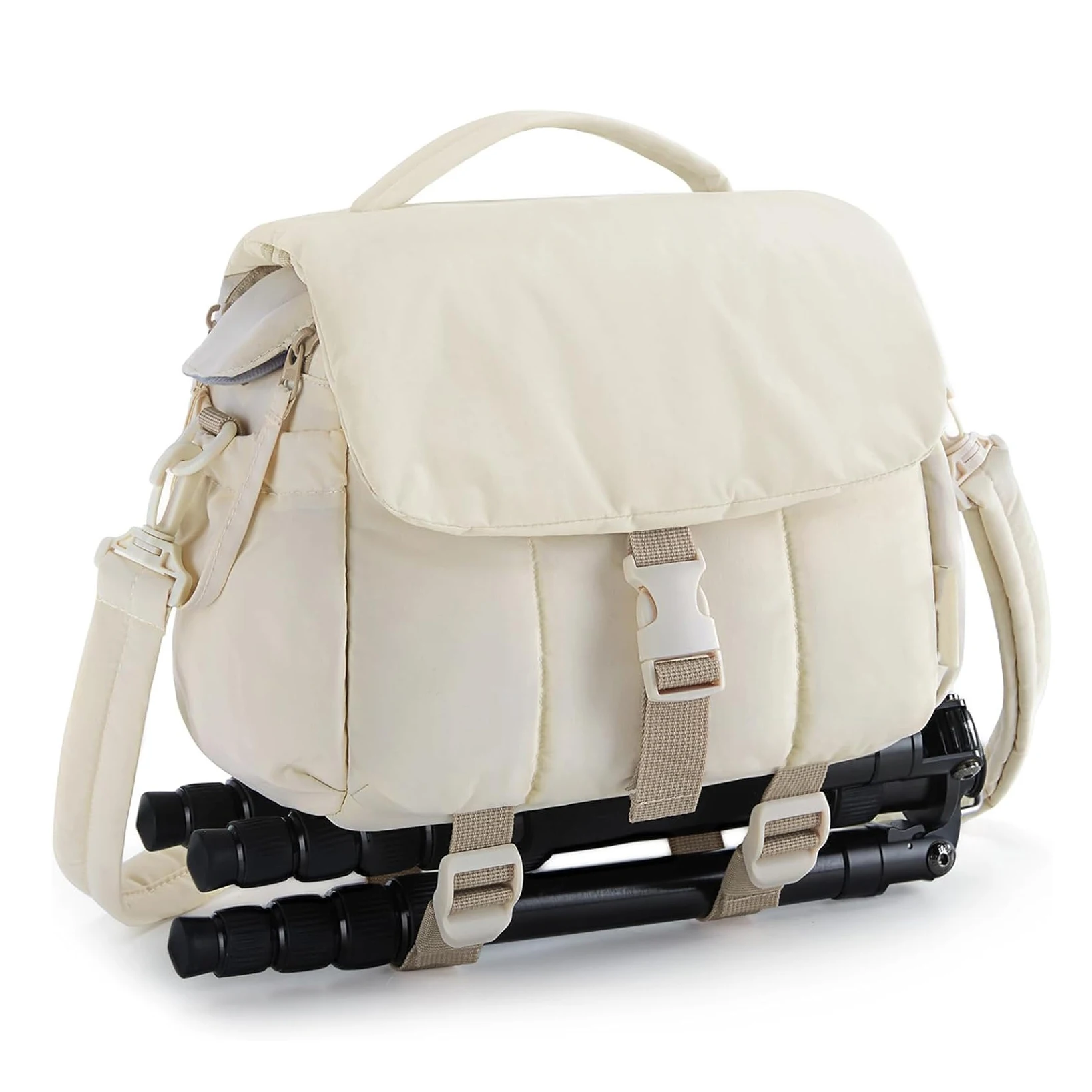 Custom Accessories Ultra-Light DSLR Camera Case Crossbody Camcorder Bags with Rain Cover Nylon Small Camera Bag