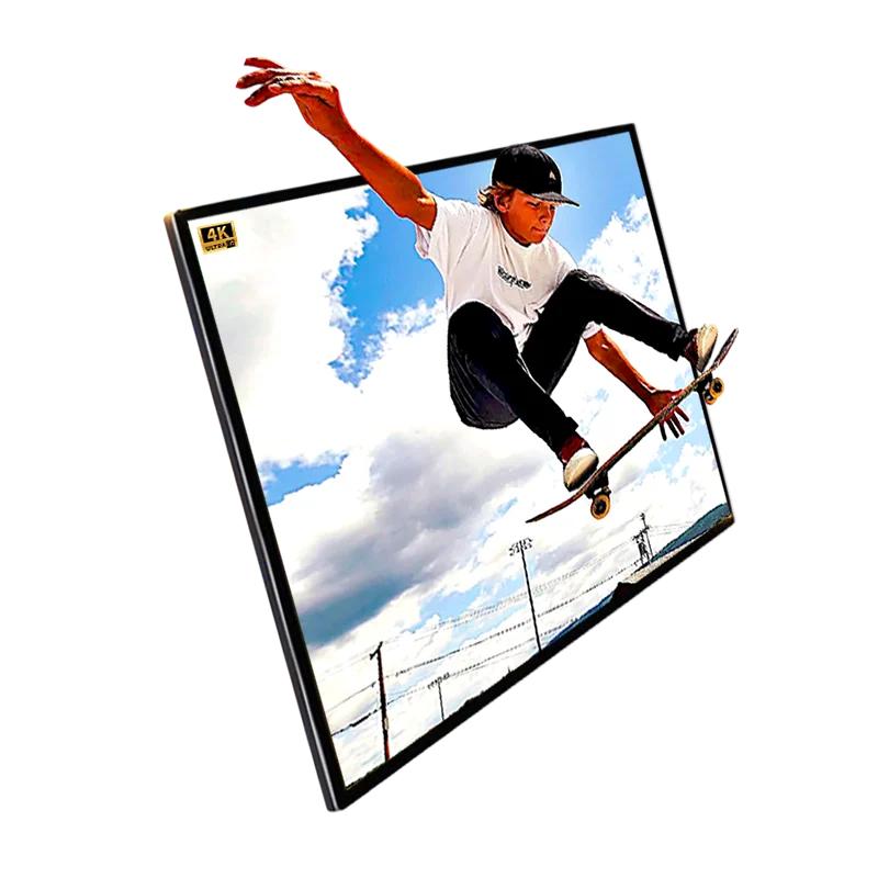 HD Ultra Wide Shelf Edge Advertising Digital Signage Monitor Type Stretched Bar LCD Display Screen