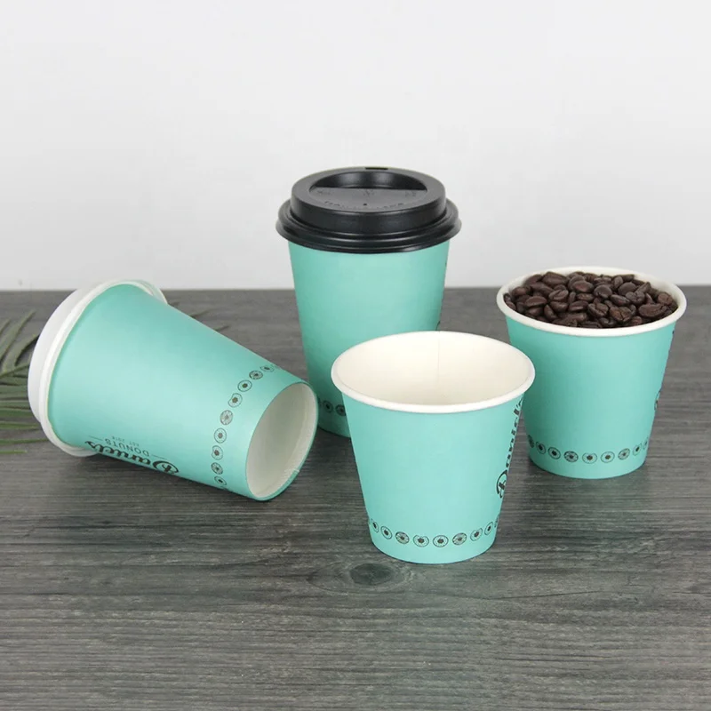 16oz Paper Tea Cups With Custom Printed Paper Cups Use High Speed Paper Cup Machine