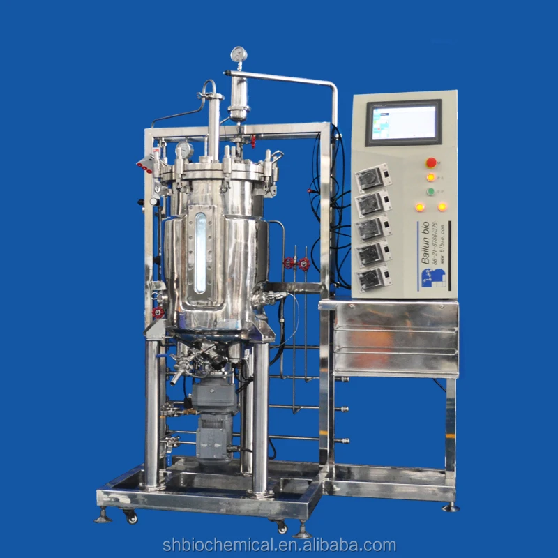 bottom mixing bioreactor fermenter equipment mixing machine fermentador yogur 200 litros