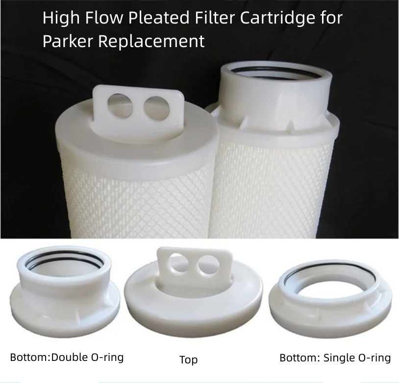 Industrial Water PP High Flow Pleated Filter Cartridge for Brand Filter Replacement