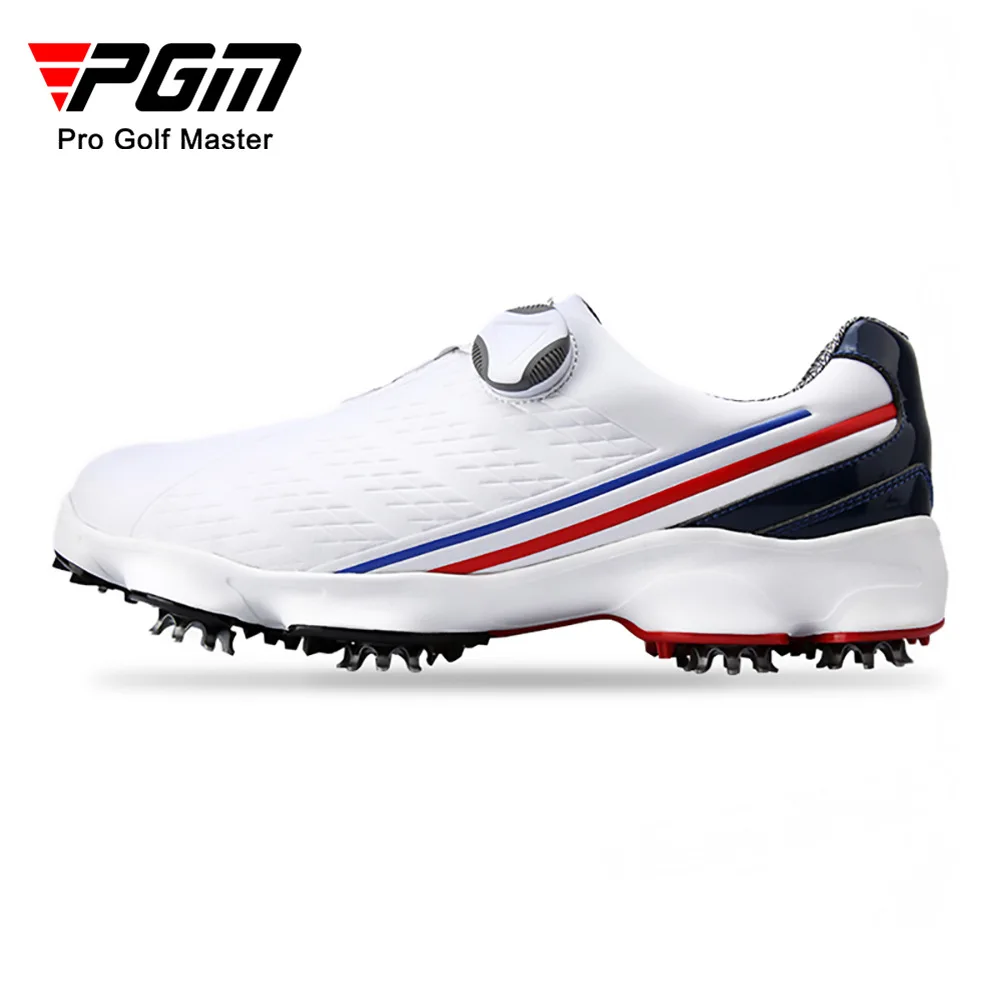 PGM мужские водонепроницаемый сменный Non-slip (MAINLAND) на шнуровке Обувь для игры в гольф