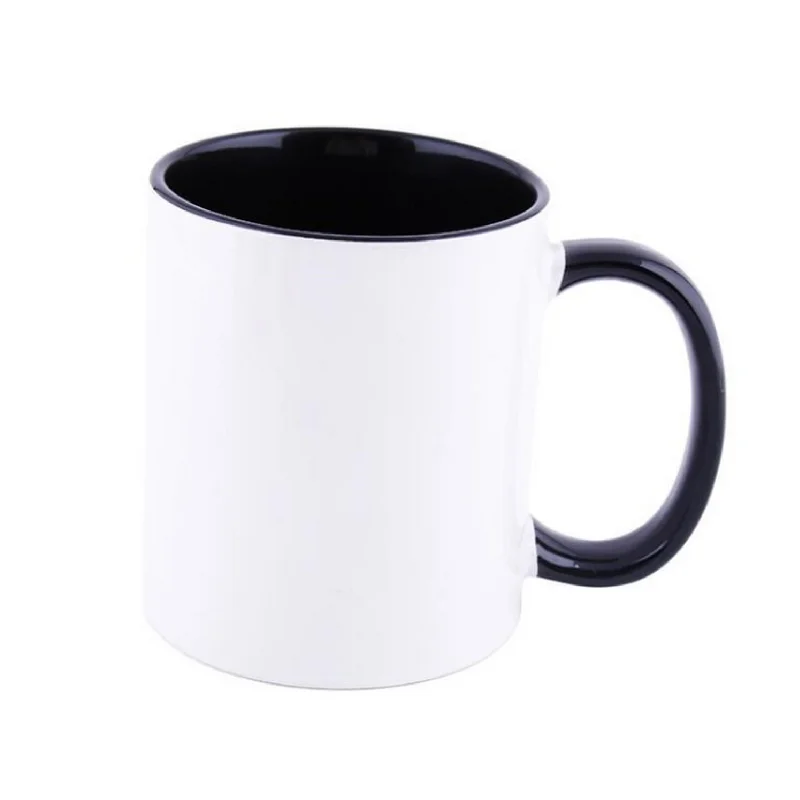 Yinsa M012 Holiday Gifts Sublimation Coffee Ceramic Mug 11oz Two Tone Color Coated Mug