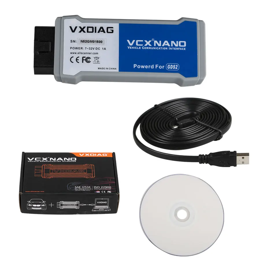 VXDIAG VCX NANO Multiple Diagnostic/Programming System