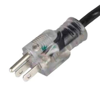 NEMA 5-15P US Power Cord with light