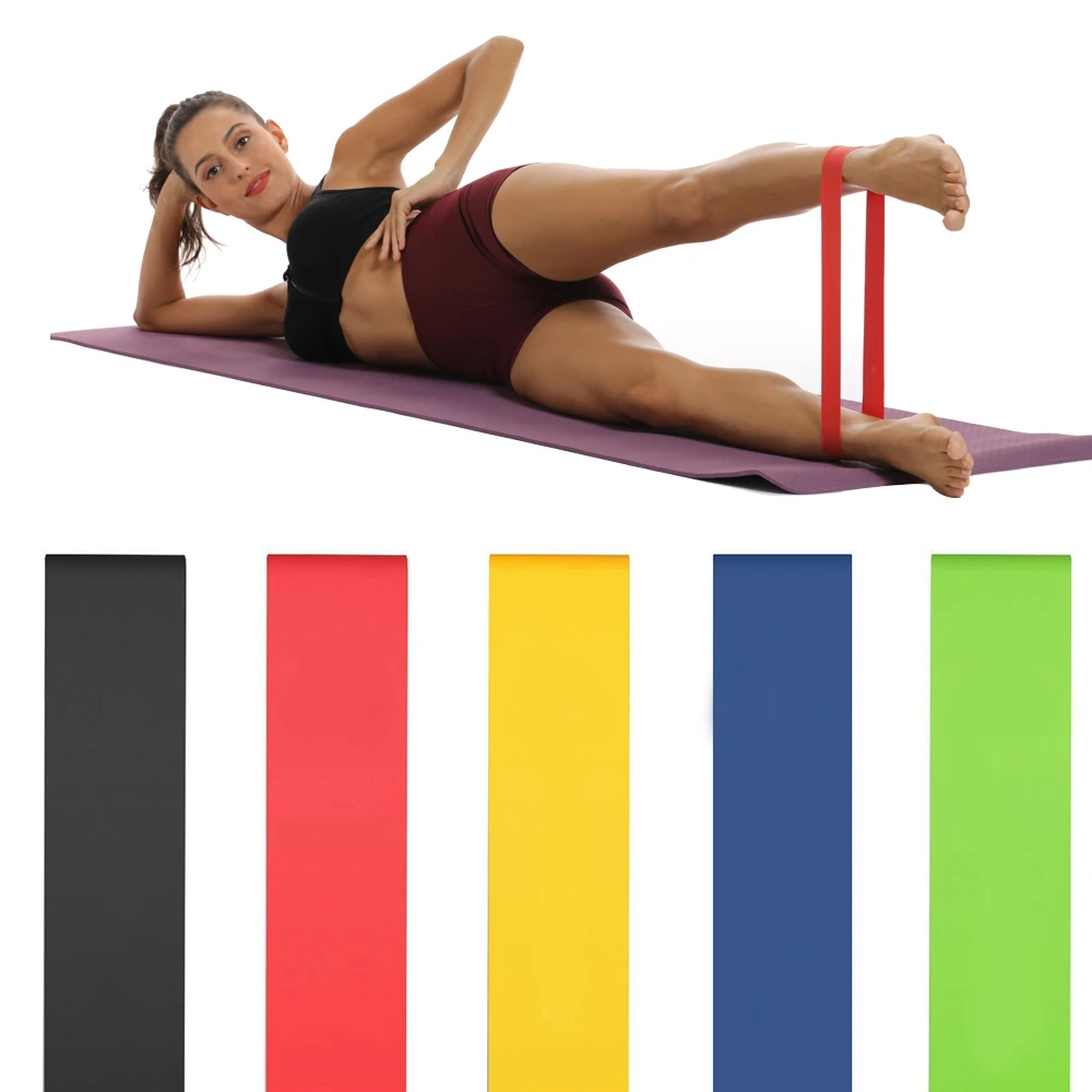 Hot Sale Fitness Yoga Resistance Bands Health Elastic Sport Latex Belt Pull Strap Pilates Sport Training Strap Fitness Eq