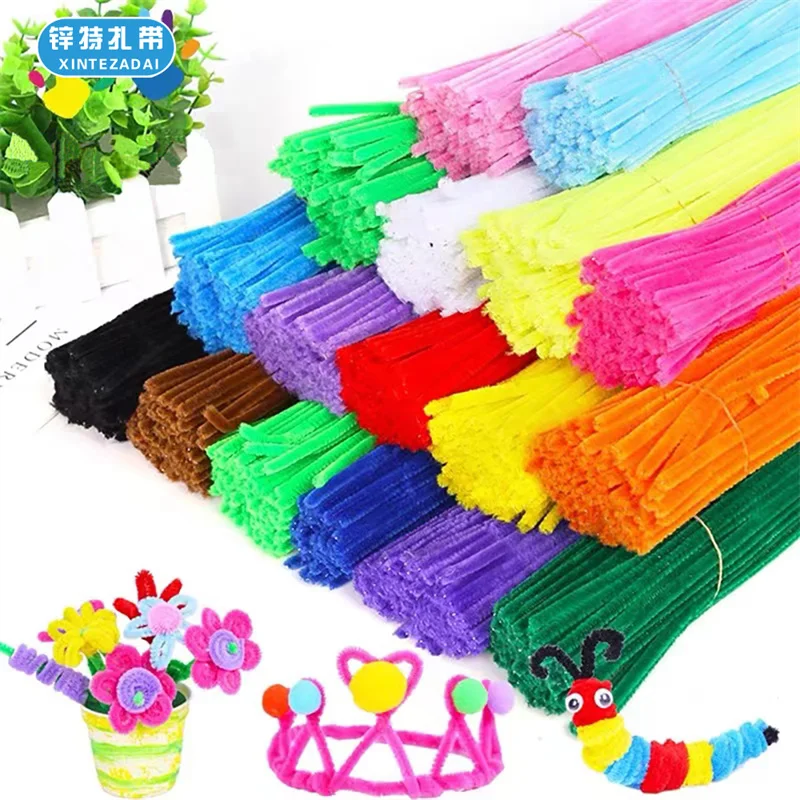 Factory Crafts Supplies kids activity kits Crafting Fun Pipe Cleaner metallic Diy Kit Arts And Crafts Kit For Kids And Adult